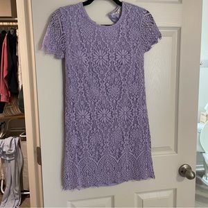 Lulu’s Lavender Lace Dress